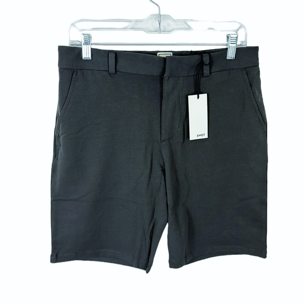 Swet‎ Tailor Everyday Chino Short Men's 30 Gray Stretch New Comfort Classic